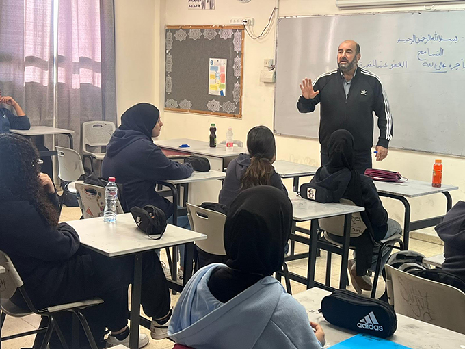 اسبوع التسامح في مدرسة الرازي الاعدادية- جلحولية